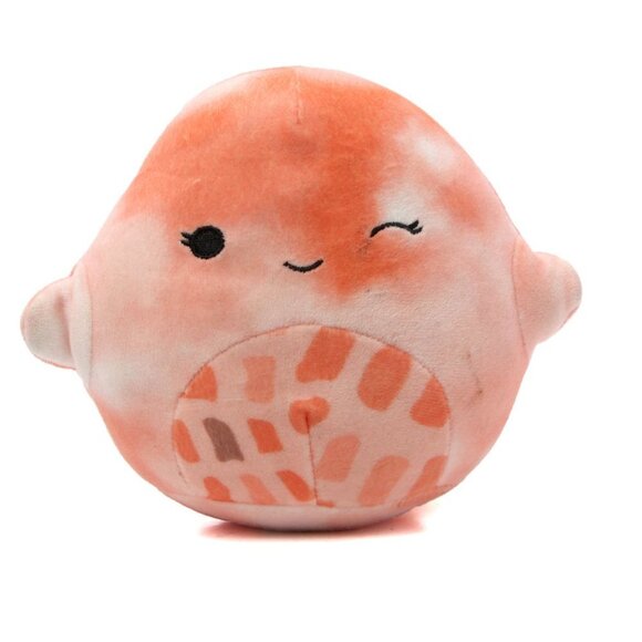 Squishmallow Livvy the Starfish Small Plush Toy Orange Peach Soft Squishy Kids - Picture 1 of 6